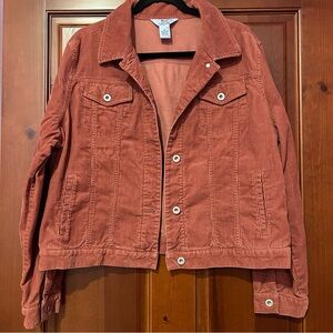 Bass Jeans Maroon Corduroy Jacket